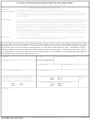 Fillable Da Form 3433 - Optional Application For Nonappropriated Fund Employment Printable pdf