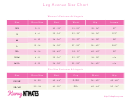 Leg Avenue Women's Costumes & Lingerie Size Chart