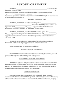 Buyout Agreement Template Printable pdf