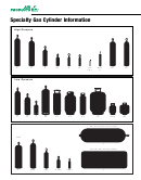 Air Products Specialty Gas Cylinder Dimensions