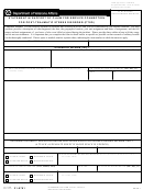 Va Form 21-0781 - Statement In Support Of Claim For Service Connection For Post-traumatic Stress Disorder (ptsd)