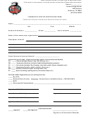Community Service Form - Burleson High School