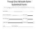 Wreath Order Submittal Form - Boy Scouts Troop 1 - Milford, Ct