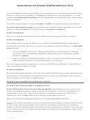 Instructions For San Francisco Paid Parental Leave Form - 2016