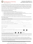 Fillable Northeastern University - Extension Of Ds-2019 For J-1 International Scholars (Form C) Printable pdf