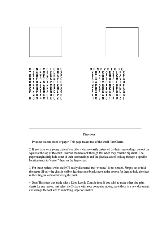 Printable Hart Chart Pdf Printable World Holiday