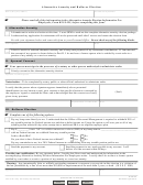Form Ri 38-122 - Alternative Annuity And Rollover Election - Thrift Savings Plan