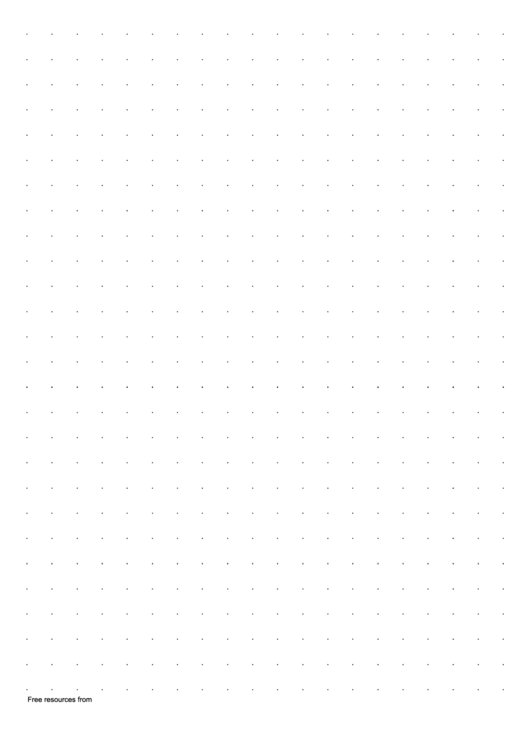 1 Cm Dotty Squared Paper printable pdf download