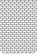 Brick Pattern (graph Paper)