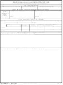 Da Form 7222-1 - Army Printable pdf