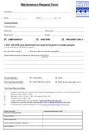 Maintenance Request Form - Louise Griffin - Property Management