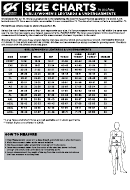 Gk Girl's/women's Leotards And Undergarments Size Chart