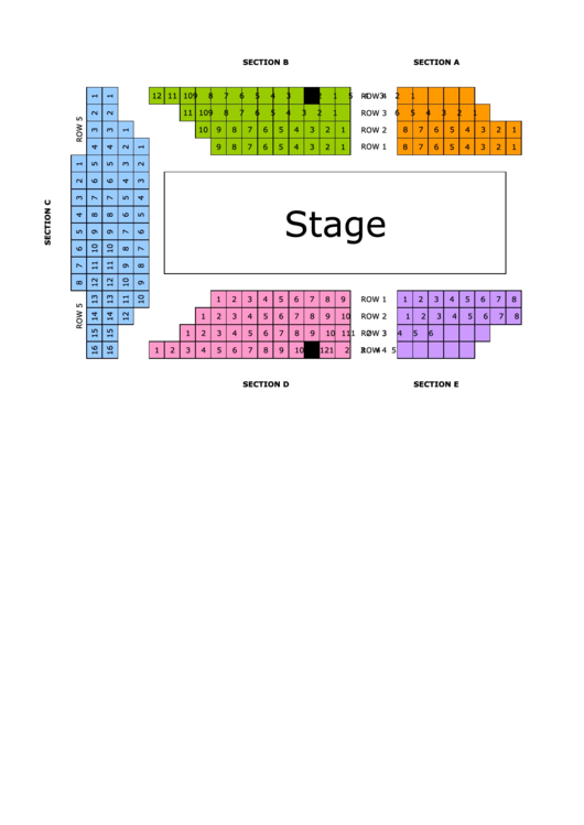 Long Beach Arena Seating Chart Printable pdf