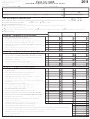 Form Ct-1120x - Amended Corporation Business Tax Return - 2011