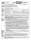Harris County Homestead Exemption Form