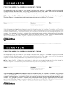 Photo And Video Consent Form - City Of Edmonton