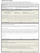 Certification Form Printable pdf