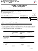 Survey Of Occupational Injuries And Illnesses - Tennessee Fax Response Form