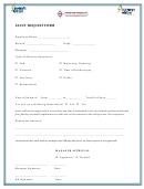 Leave Request Form - Pneumatic And Hydraulic