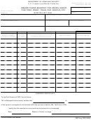 Fillable Inward Cargo Manifest - Us Customs And Border Protection Printable pdf
