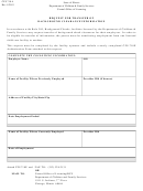 Cfs 718-4 - Request For Transfer Of Background Clearance Information