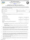 Fillable Responsibility Statement For Supervisors Of A Marriage And Family Therapist Trainee Or Intern - Board Of Behavioral Sciences - State Of California Printable pdf