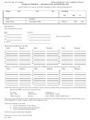 State Of Alaska Department Of Corrections - Employee Medical - Immunization And Ppd Record