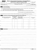 Form 8082 (rev. 12-1987) - Notice Of Inconsistent Treatment Or Amended Return