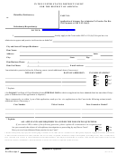 Application Form Of Attorney For Admission To Practice Pro Hac