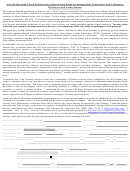 Asa Background Check Release And Authorization Form For Independent Contractors And Volunteers Disclosure And Authorization