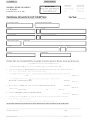 Individual Declaration Of Exemption Form - Regional Income Tax Agency
