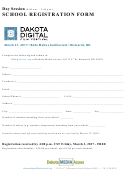 School Registration Form - Dakota Digital Film Festival