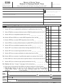 Form 5330 - Return Of Excise Taxes Related To Employee Benefit Plans