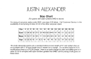 Justin Alexander Gowns Size Chart