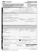 First Report Of Injury - Bwc Form - Ohio Printable pdf
