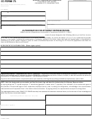Cc-form-71 - State Of Oklahoma, Authorization For Attorney Representation