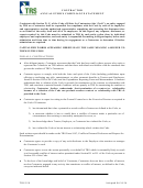 Contractor Annual Compliance Statement - Form 550
