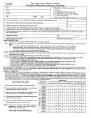 Nj Form W-4 - Employee's Withholding Allowance Certificate - New Jersey