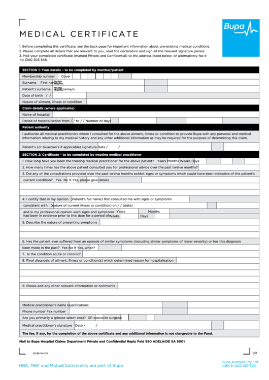 fillable-medical-certificate-form-bupa-printable-pdf-download