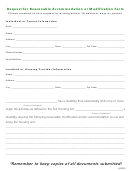 Reasonable Accommodations Request Form - Cohhio