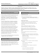Instructions For Form I-134, Affidavit Of Support