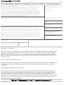Form Ssa-787 - Physician's/medical Officer's Statement Of Patient's Capability To Manage Benefits
