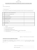 Form 8 - Application For The Addition Of A New Class Of Vehicle To A Driving Licence