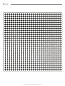 Perler Bead Templates (small Hexagon Sheet)