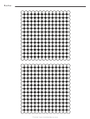 Perler Bead Templates (small Hexagon Sheet)