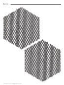 Perler Bead Templates (big Hexagon)