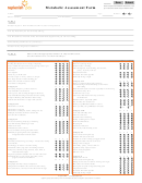 Fillable Metabolic Assessment Form - Replenishpdx Printable pdf