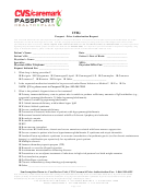 Ivig Passport - Prior Authorization Request Form Printable pdf