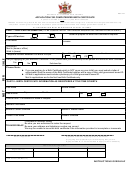 Form Rgd 14a - Application For Computerized Birth Certificate - Republic Of Trinidad And Tobago