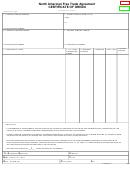 Cbp Form 434 - North American Free Trade Agreement Certificate Of Origin